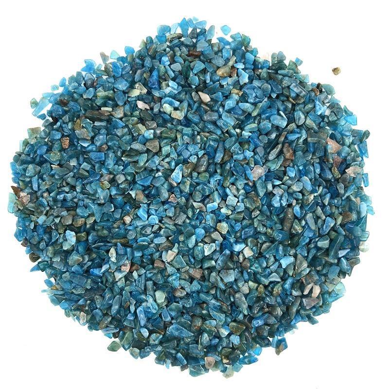 Blue Apatite Quartz Chips -Wholesale Crystals