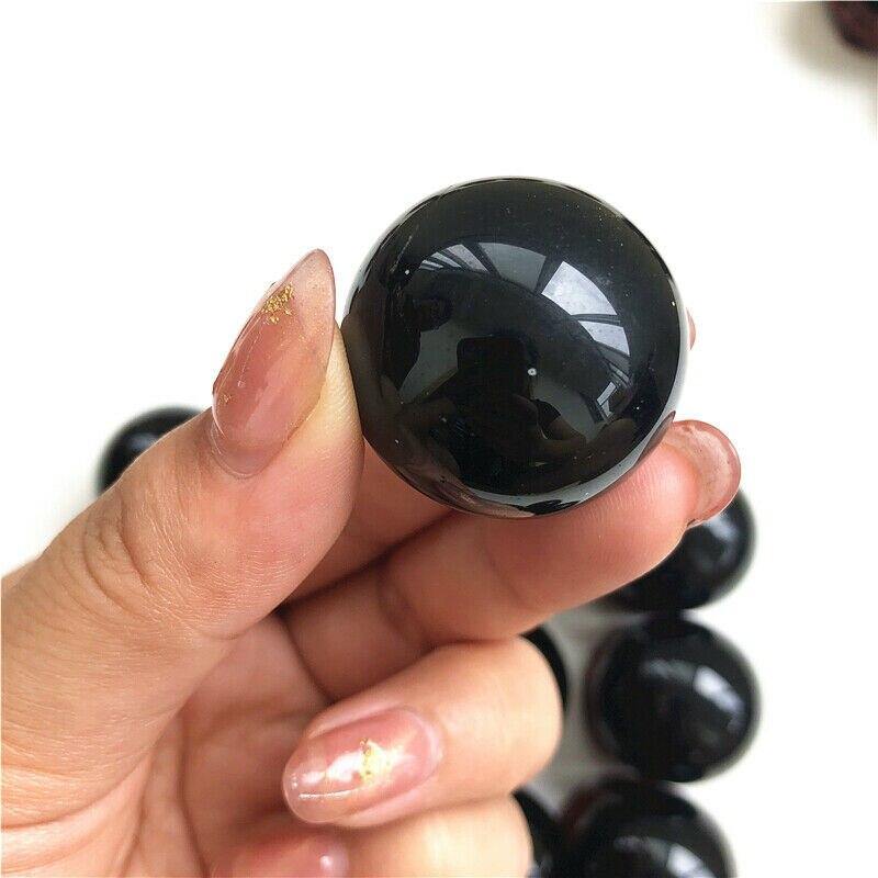 Black Obsidian Sphere -Wholesale Crystals