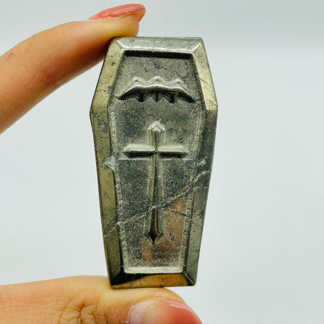 Pyrite Coffin Carving Wholesale -Wholesale Crystals