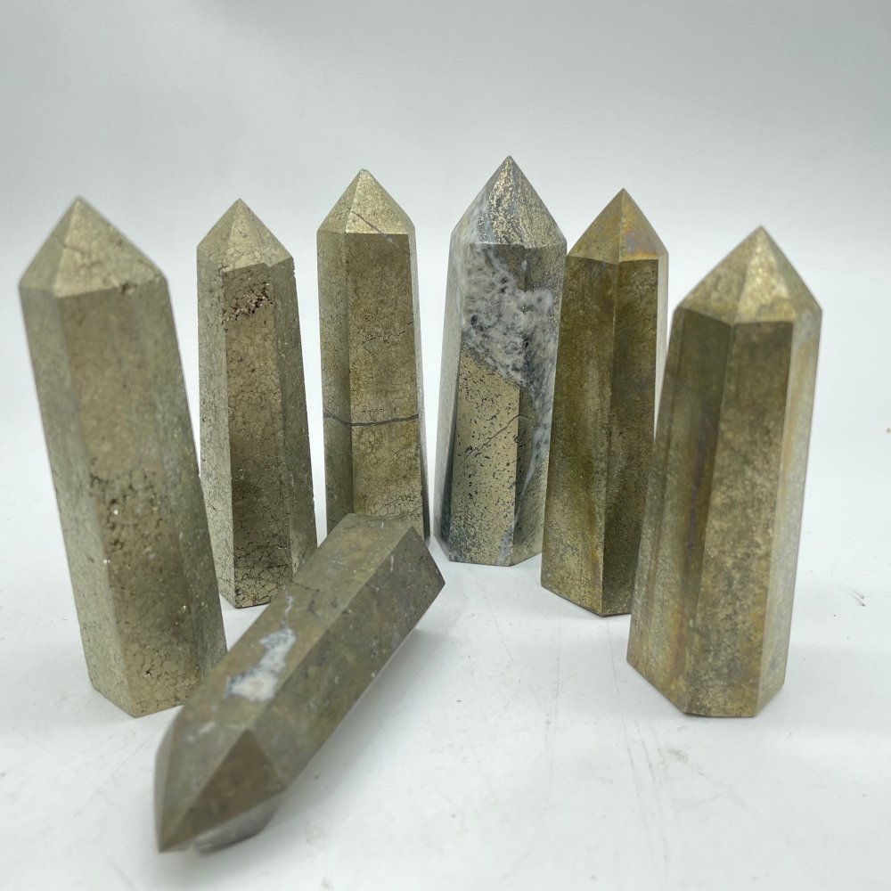 Pyrite Crystal Point Wand Wholesale -Wholesale Crystals