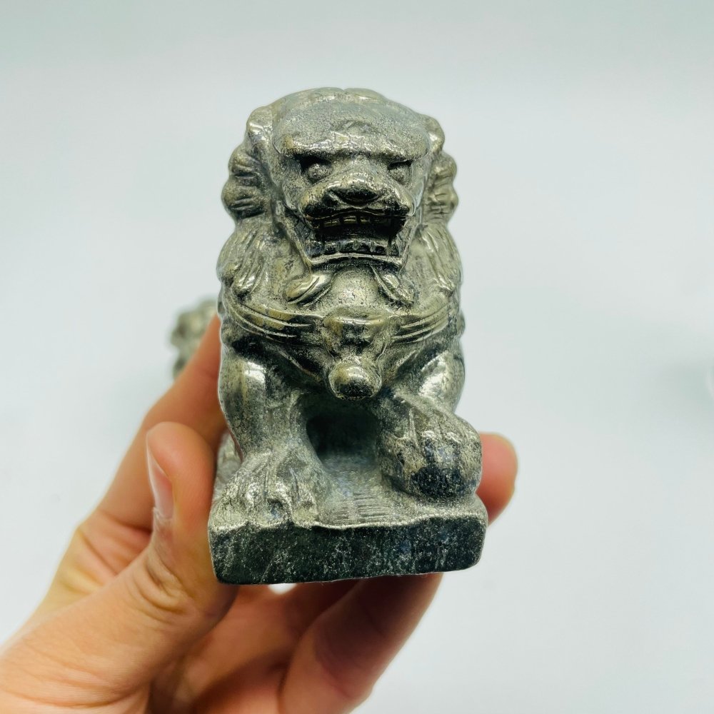 Pyrite Foo Dog Carving Wholesale -Wholesale Crystals