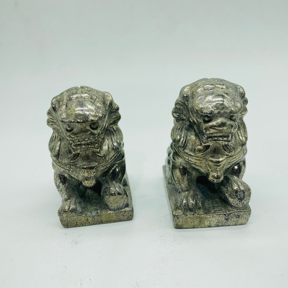 Pyrite Foo Dog Carving Wholesale -Wholesale Crystals