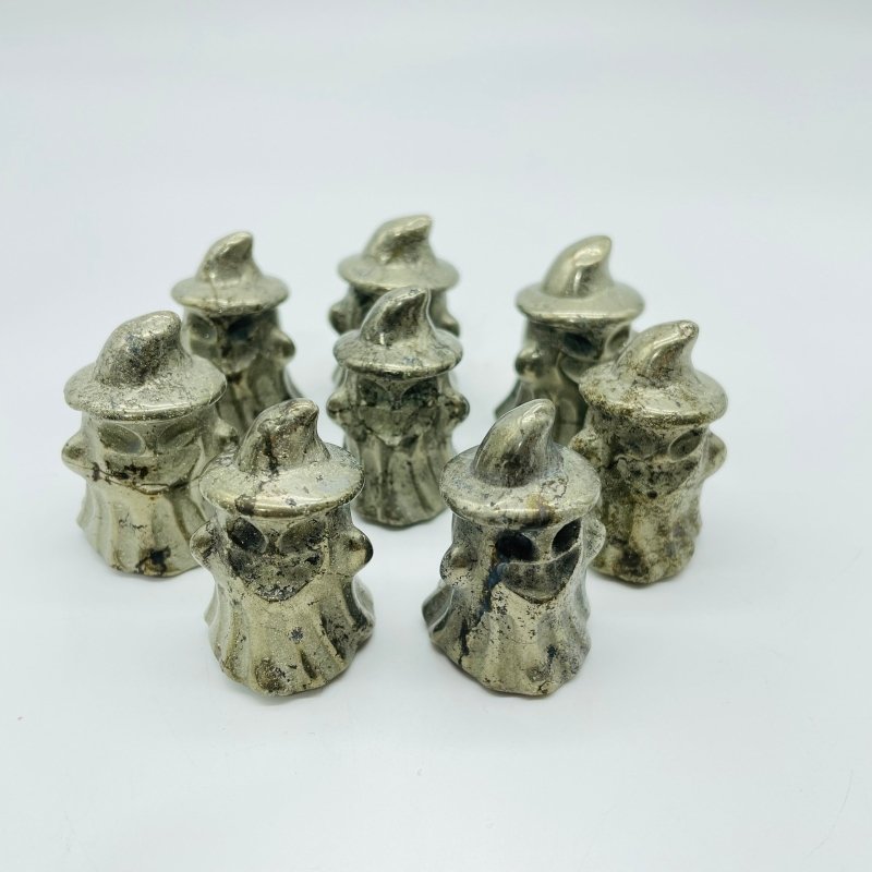 Pyrite Ghost Carving Wholesale -Wholesale Crystals
