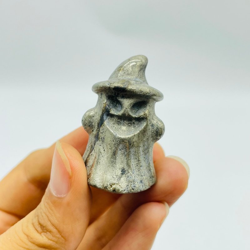 Pyrite Ghost Carving Wholesale -Wholesale Crystals