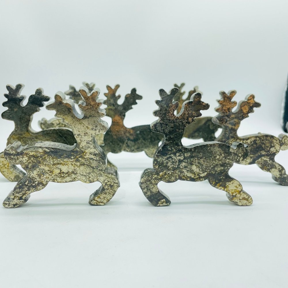 Pyrite Moose Carving Wholesale -Wholesale Crystals