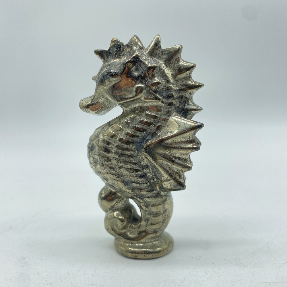 Pyrite Seahorse Carving Wholesale -Wholesale Crystals