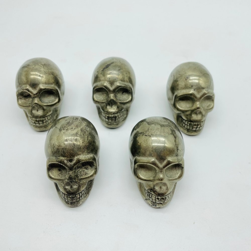 Pyrite Skull Carving Wholesale -Wholesale Crystals