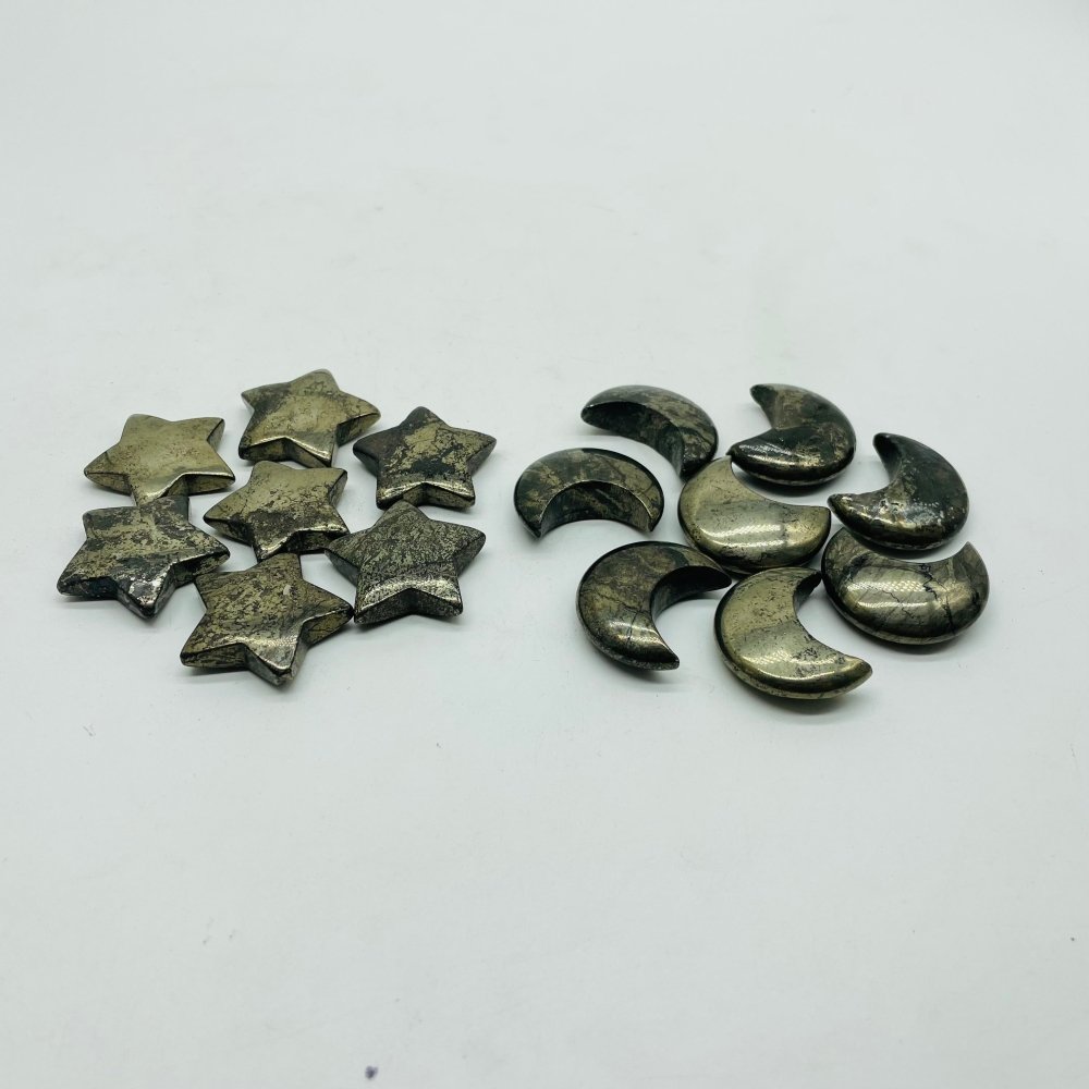 Pyrite Star&Moon Wholesale -Wholesale Crystals
