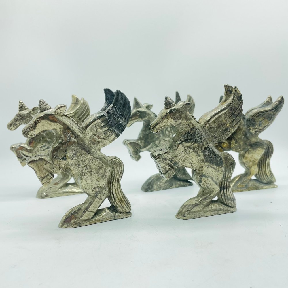 Pyrite Unicorn Carving Wholesale -Wholesale Crystals