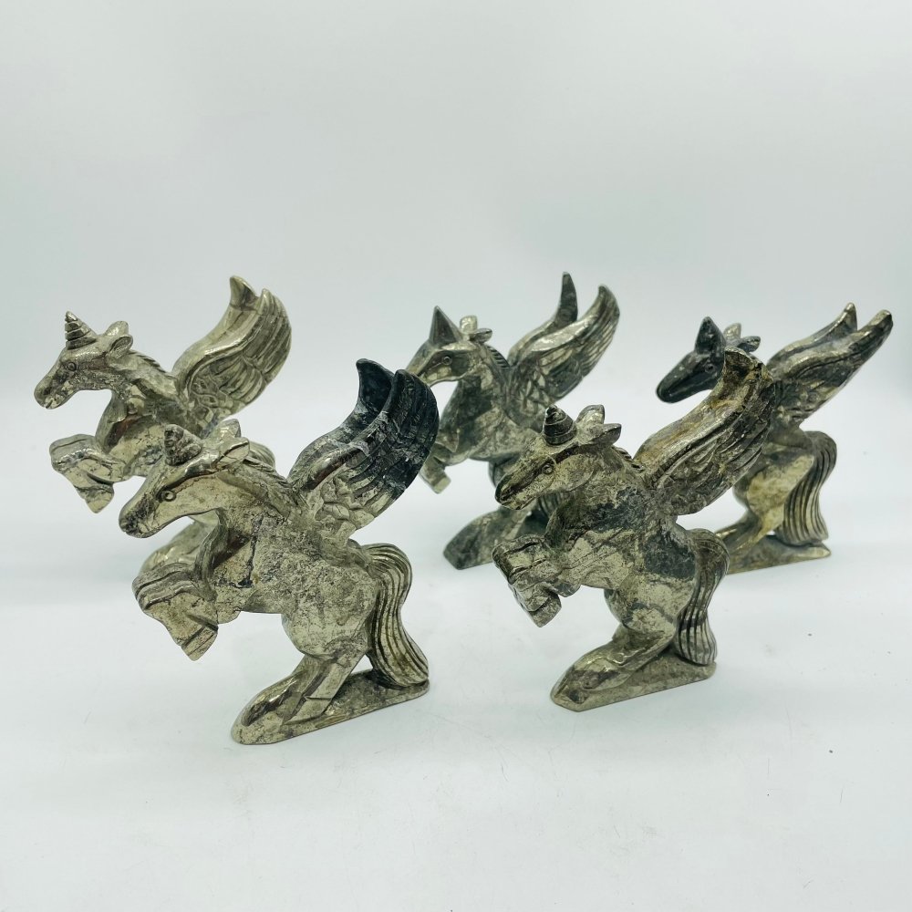 Pyrite Unicorn Carving Wholesale -Wholesale Crystals