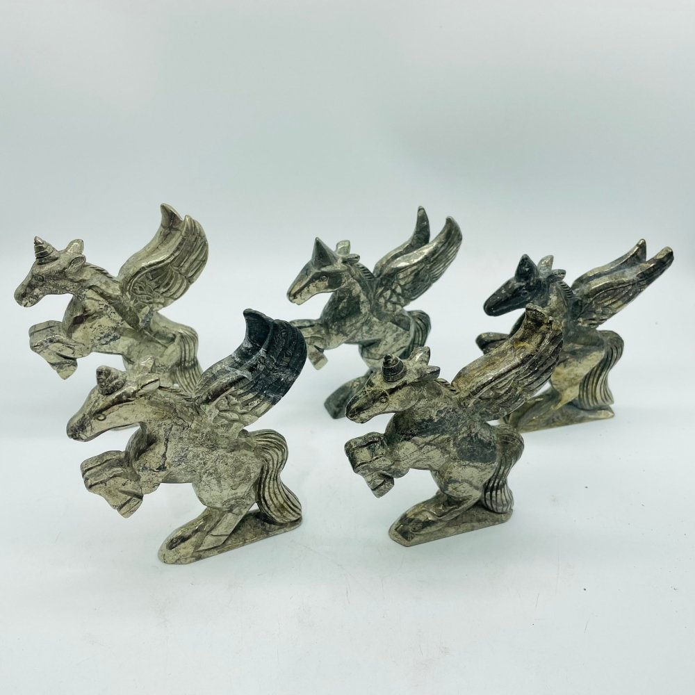 Pyrite Unicorn Carving Wholesale -Wholesale Crystals