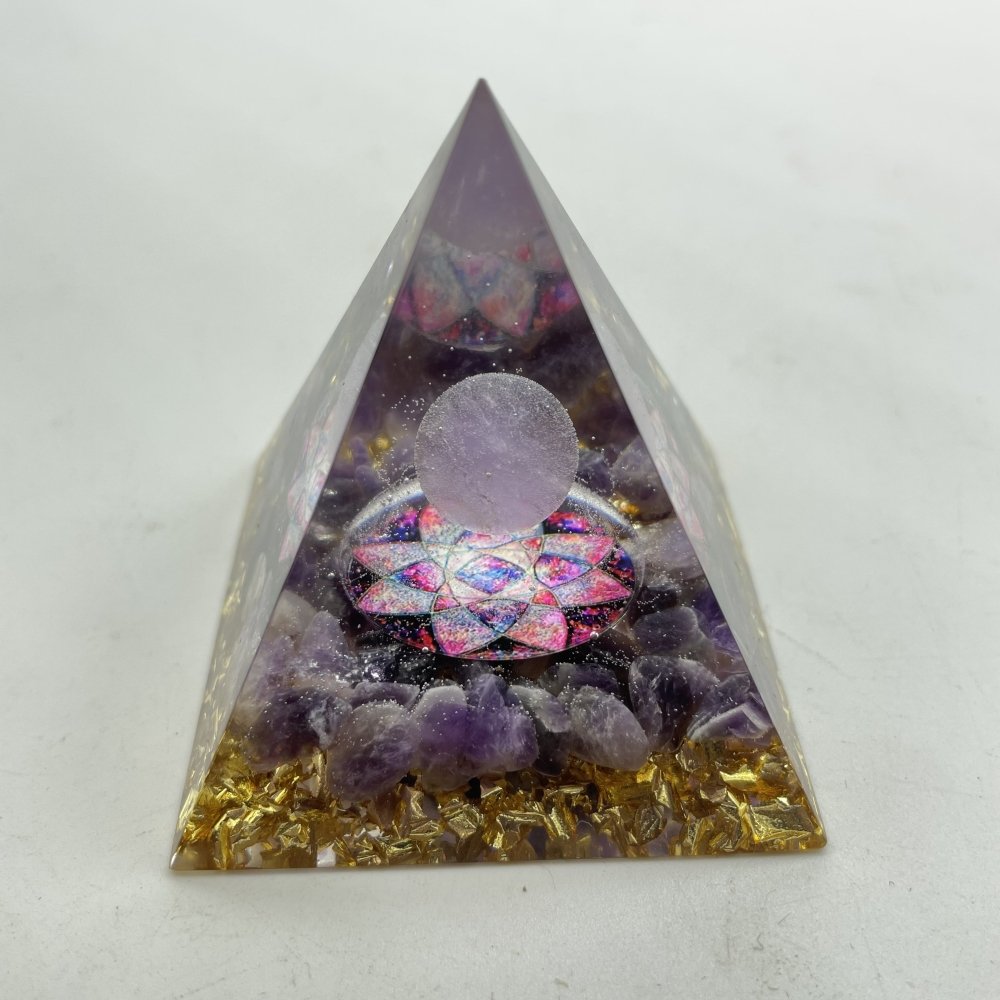 Quartz Amethyst Rose Orgone Pyramid Wholesale -Wholesale Crystals