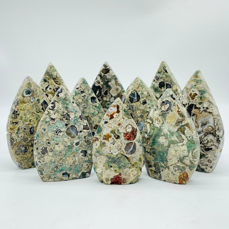 Rain Forest Jasper Arrow Head Shape Wholesale -Wholesale Crystals