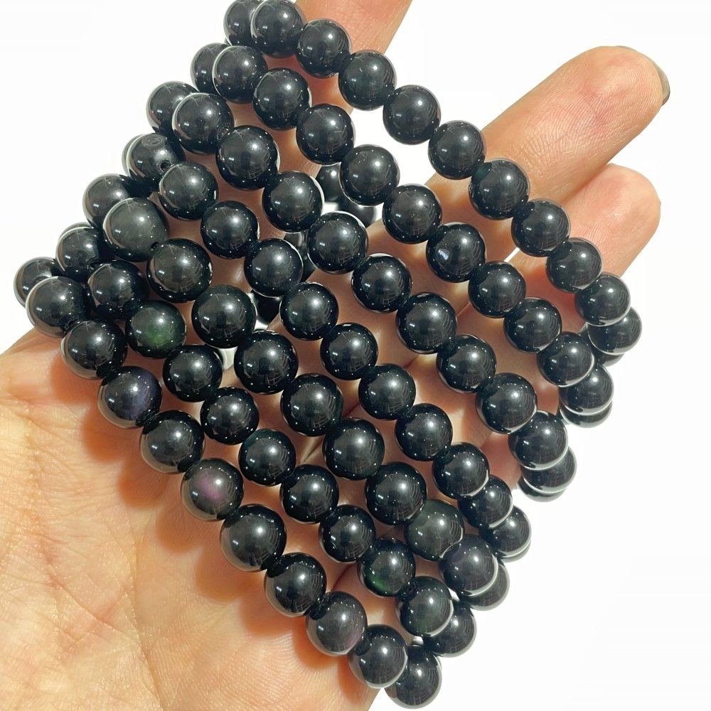 Rainbow Cat Eye Obsidian Bracelet Wholesale -Wholesale Crystals
