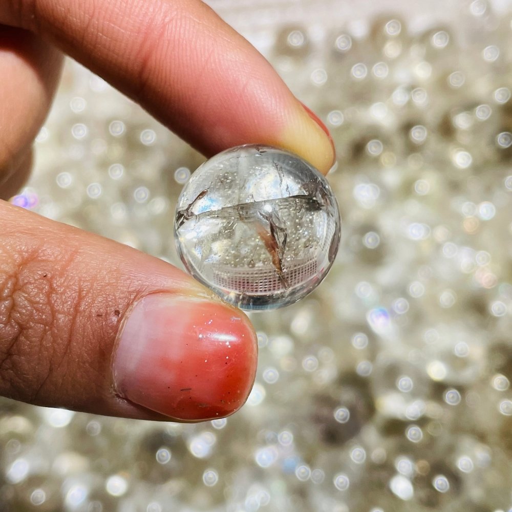 Rainbow Clear Quartz Spheres Ball Wholesale -Wholesale Crystals