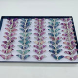 Rainbow Fluorite Bat Ring Wholesale -Wholesale Crystals