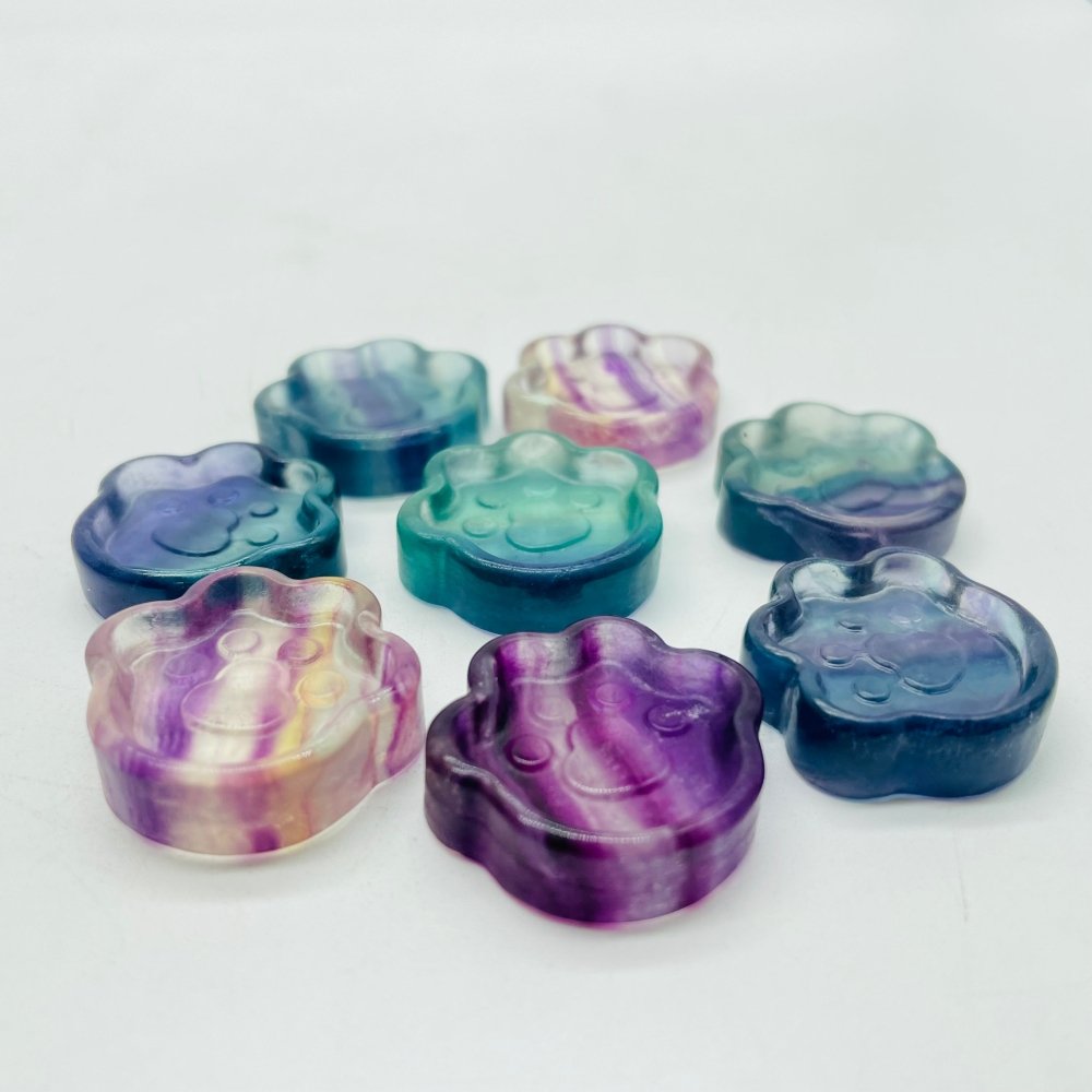 Rainbow Fluorite Cat Paw Small Bowl Wholesale -Wholesale Crystals