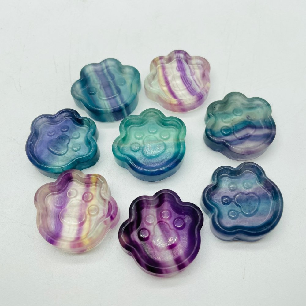 Rainbow Fluorite Cat Paw Small Bowl Wholesale -Wholesale Crystals