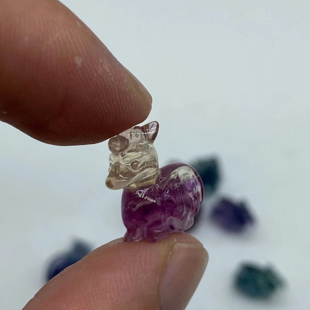 Rainbow Fluorite Flying Mini Dragon Wholesale -Wholesale Crystals