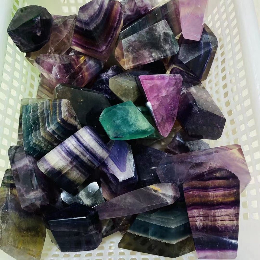 Rainbow Fluorite Free Form Wholesale Bulk -Wholesale Crystals