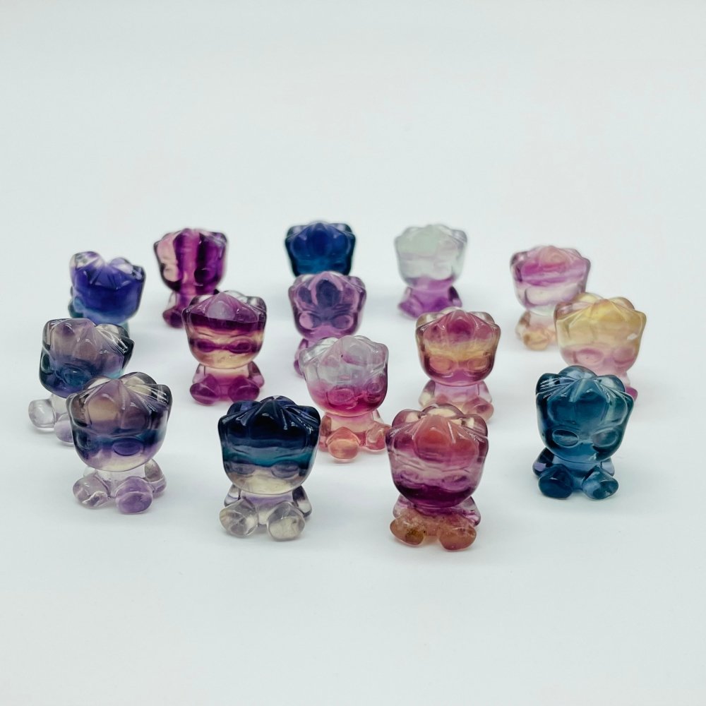 Rainbow Fluorite Groot Carving Wholesale -Wholesale Crystals