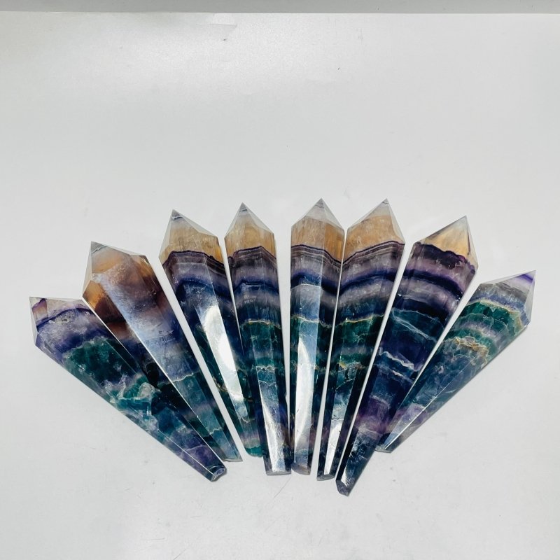 Rainbow Fluorite Point Scepter Magic Wand Wholesale -Wholesale Crystals