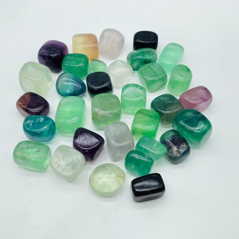 Rainbow Fluorite Tumbled Wholesale -Wholesale Crystals