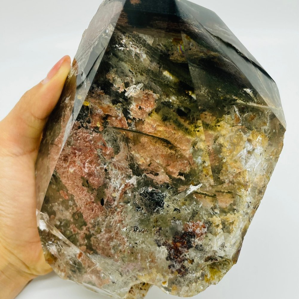Rare Garden Quartz With Enhydro Moving Bubble High Grade Crystal For Collection -Wholesale Crystals