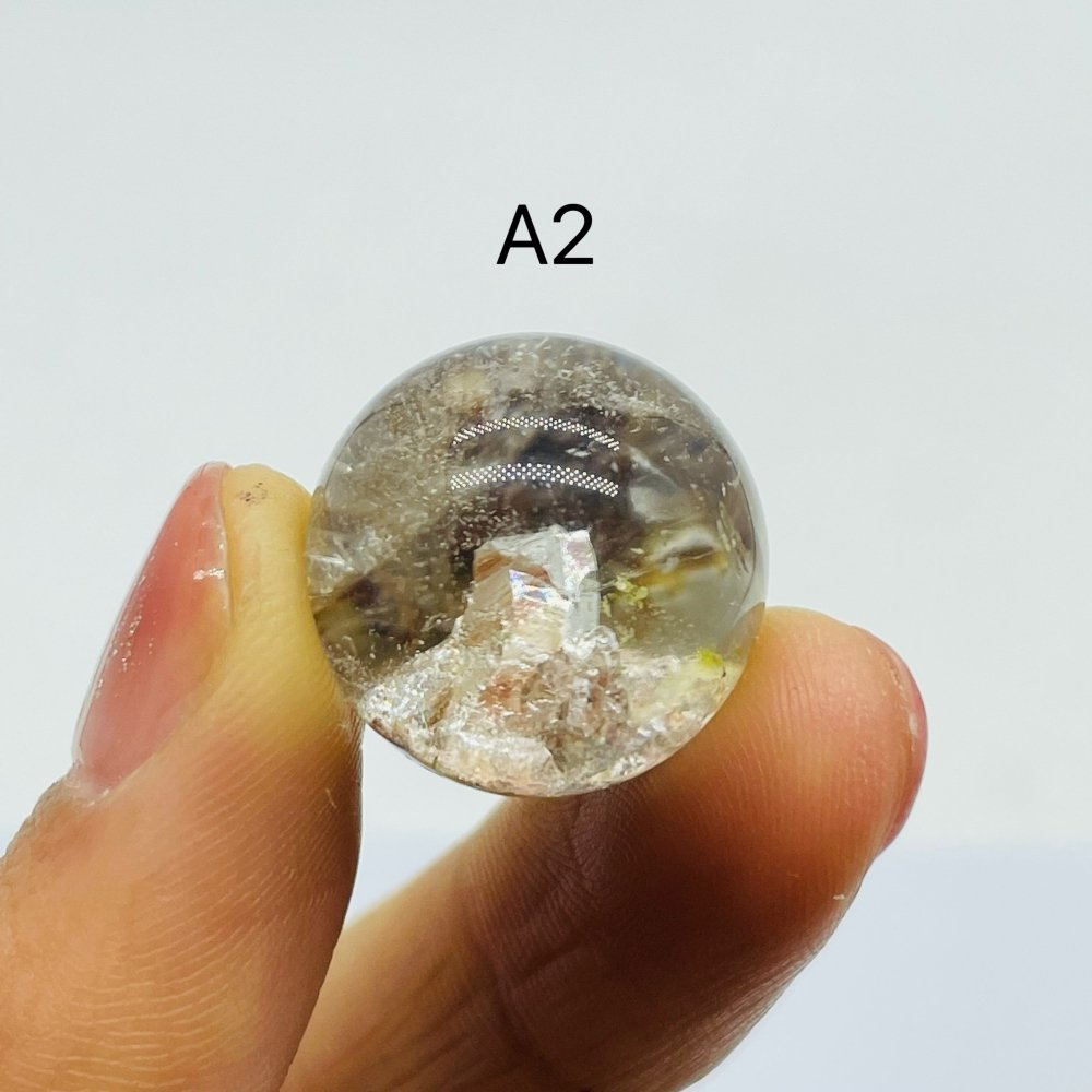 Rare Hexagonal Quartz In Garden Quartz Spheres -Wholesale Crystals