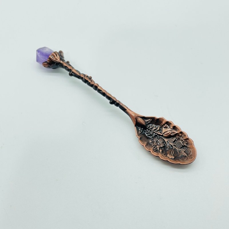 Raw Amethyst Cluster Coffee Spoon Wholesale -Wholesale Crystals