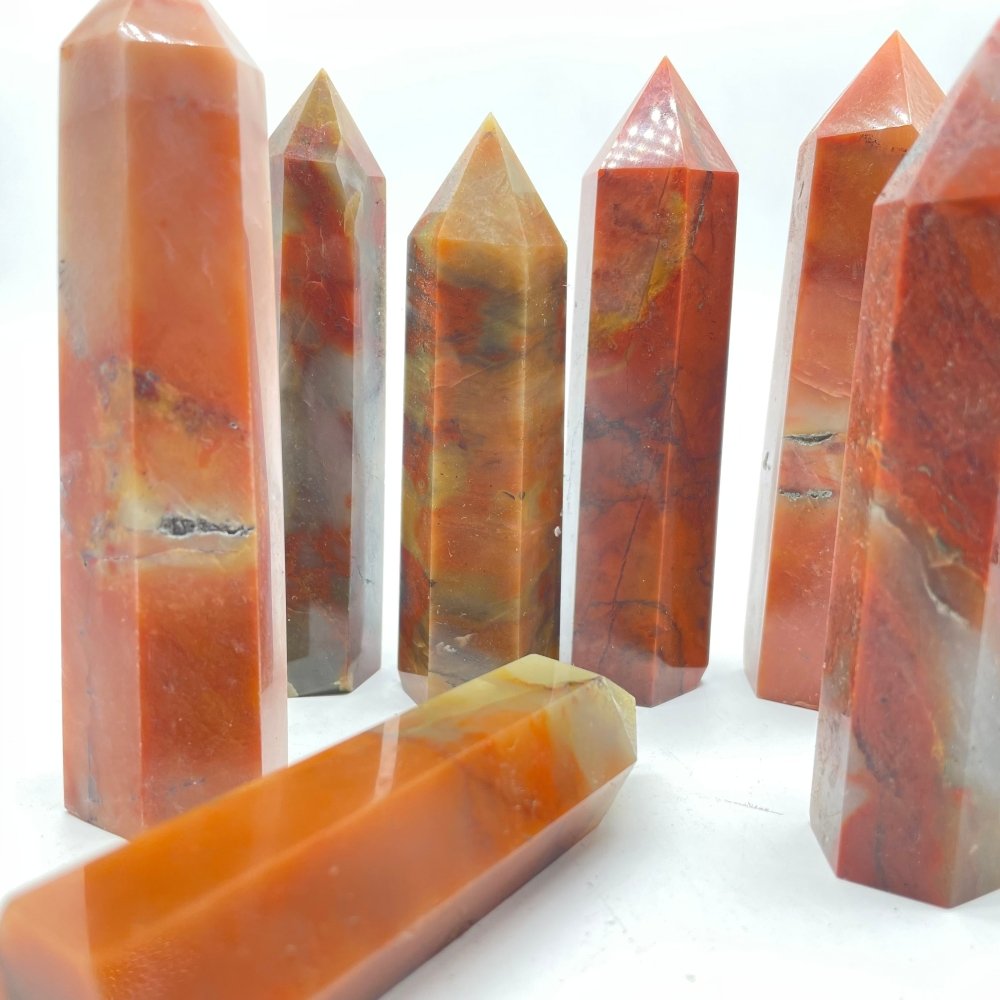 Red Agate Tower Point Wholesale -Wholesale Crystals