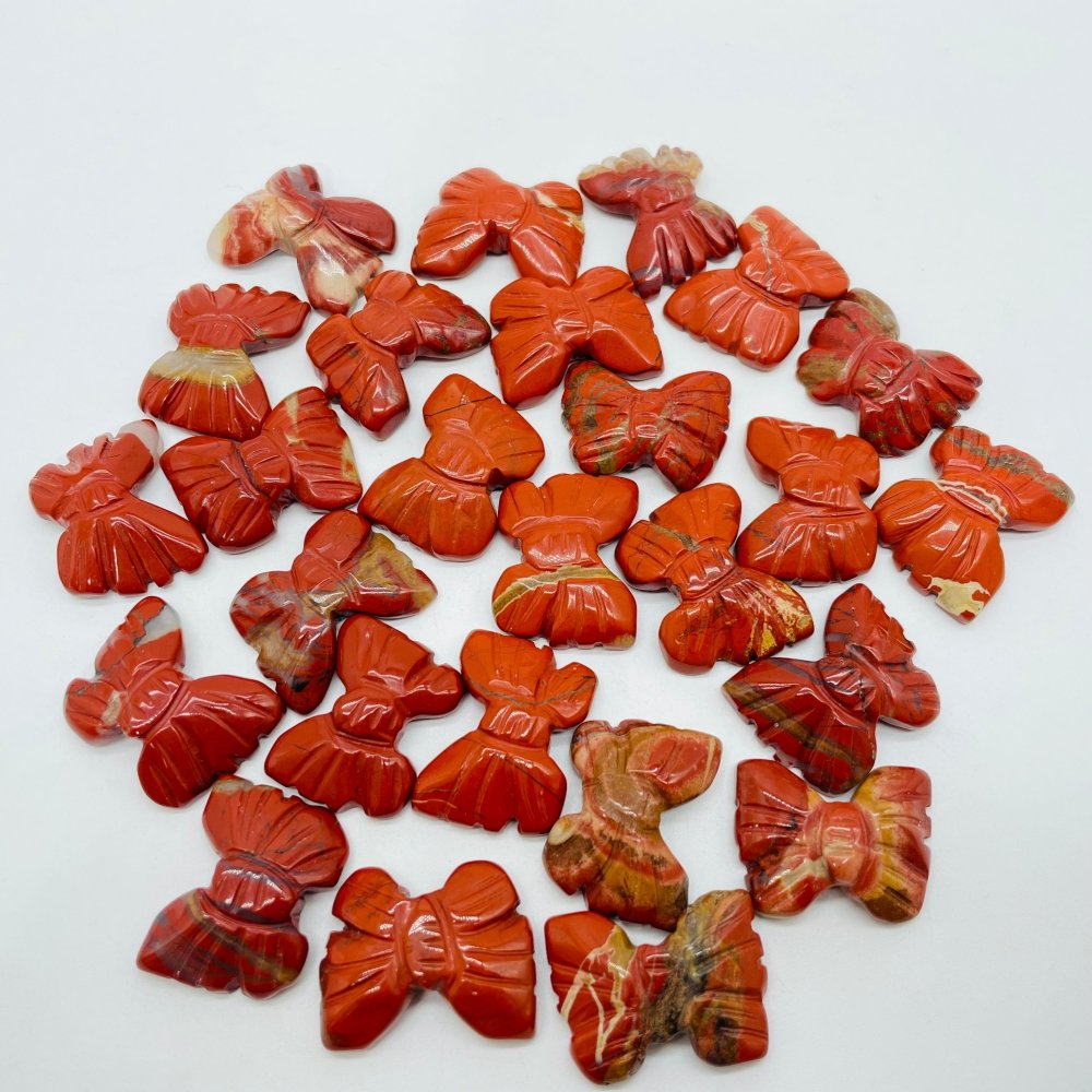 Red Jasper Butterfly Carving Wholesale -Wholesale Crystals