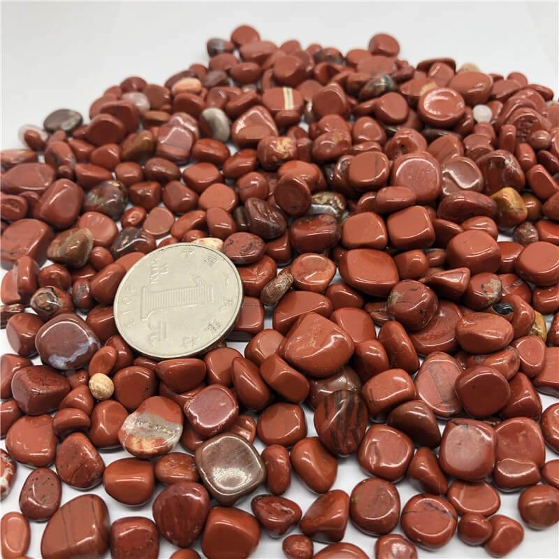 Red Jasper Gravel Stone crystal chips -Wholesale Crystals