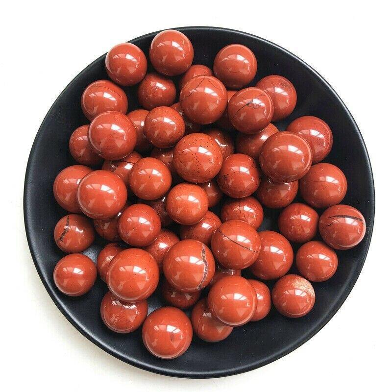 Red Jasper Quartz Crystal Sphere -Wholesale Crystals