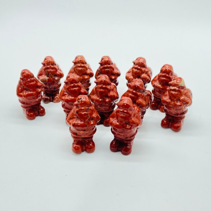 Red Jasper Santa Claus Carving Wholesale -Wholesale Crystals