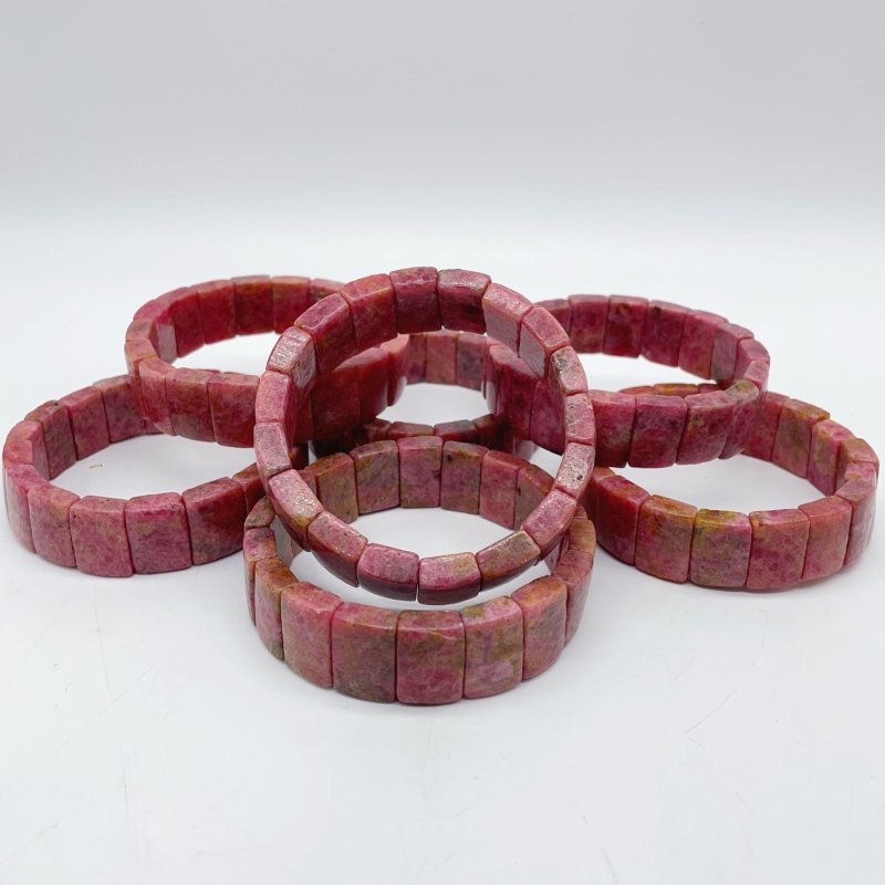 Red Rhodonite Bracelet Crystal Wholesale -Wholesale Crystals