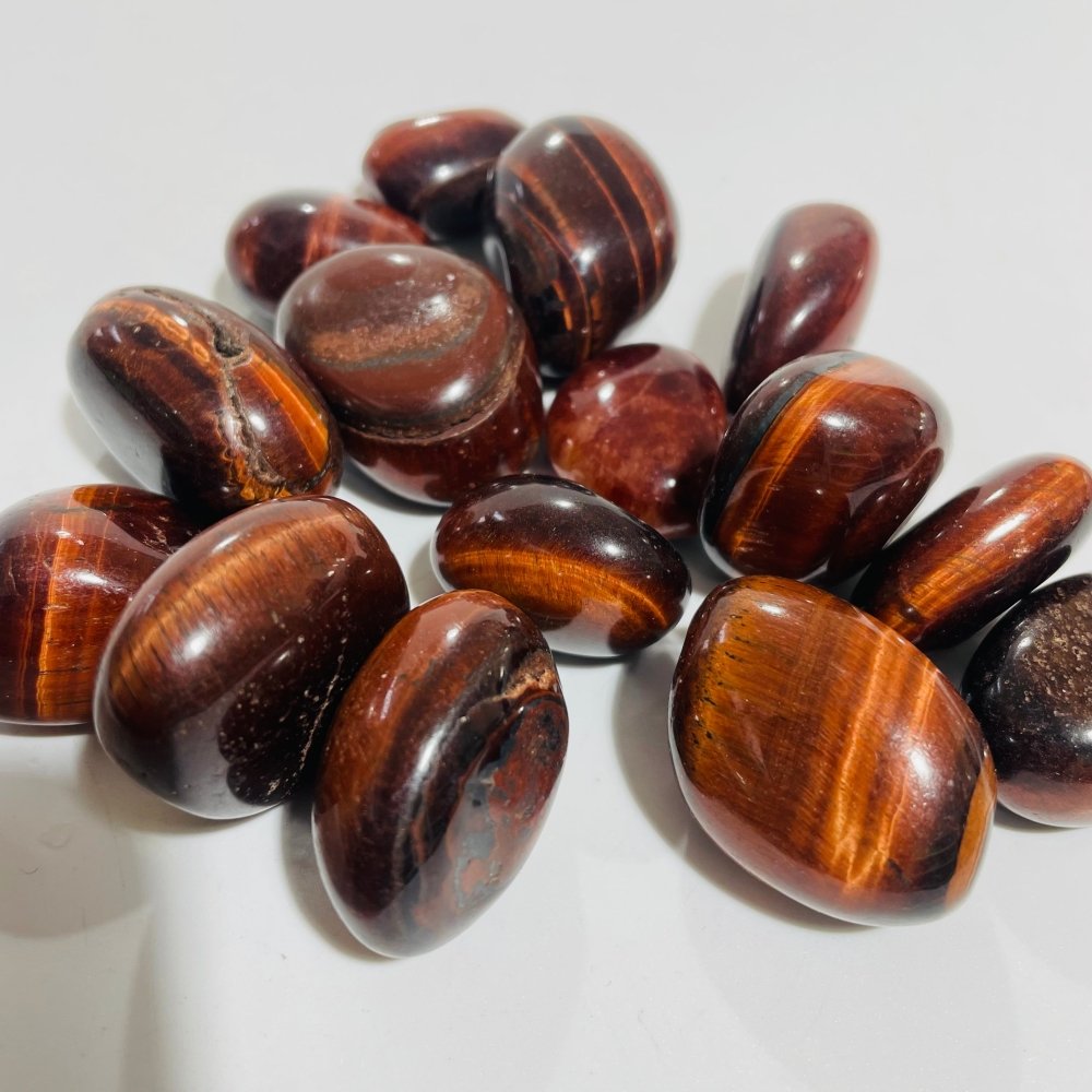 Red Tiger Eye Tumbled Wholesale -Wholesale Crystals