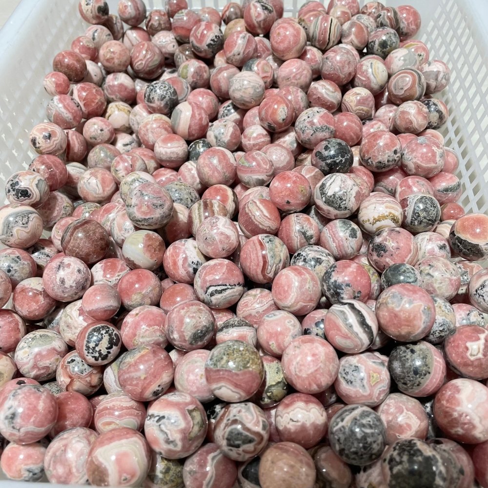 Rhodochrosite (Argentina) Sphere Ball Wholesale -Wholesale Crystals