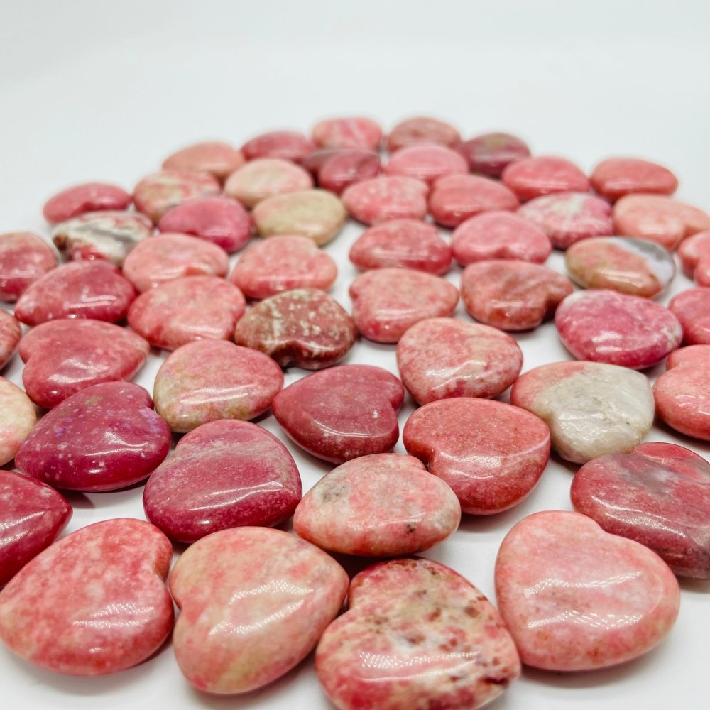 Rhodonite Heart Wholesale -Wholesale Crystals