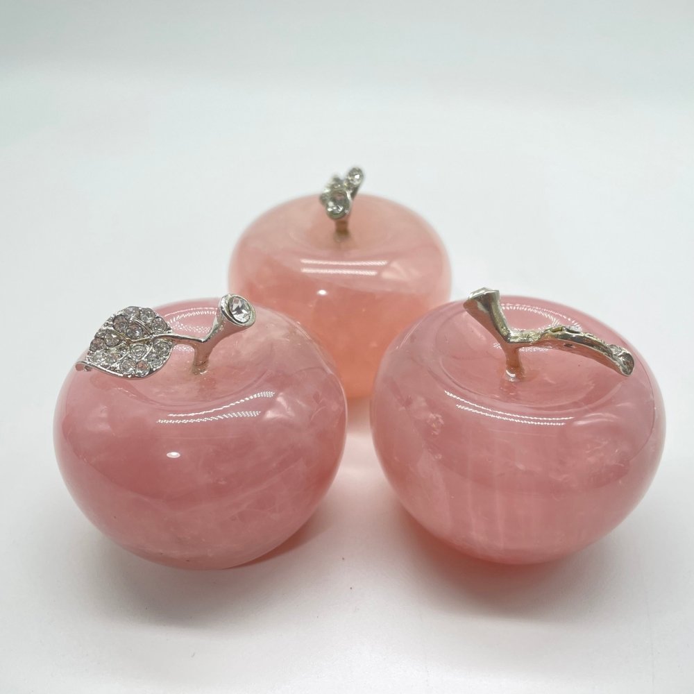 Rose Quartz Apple Wholesale -Wholesale Crystals
