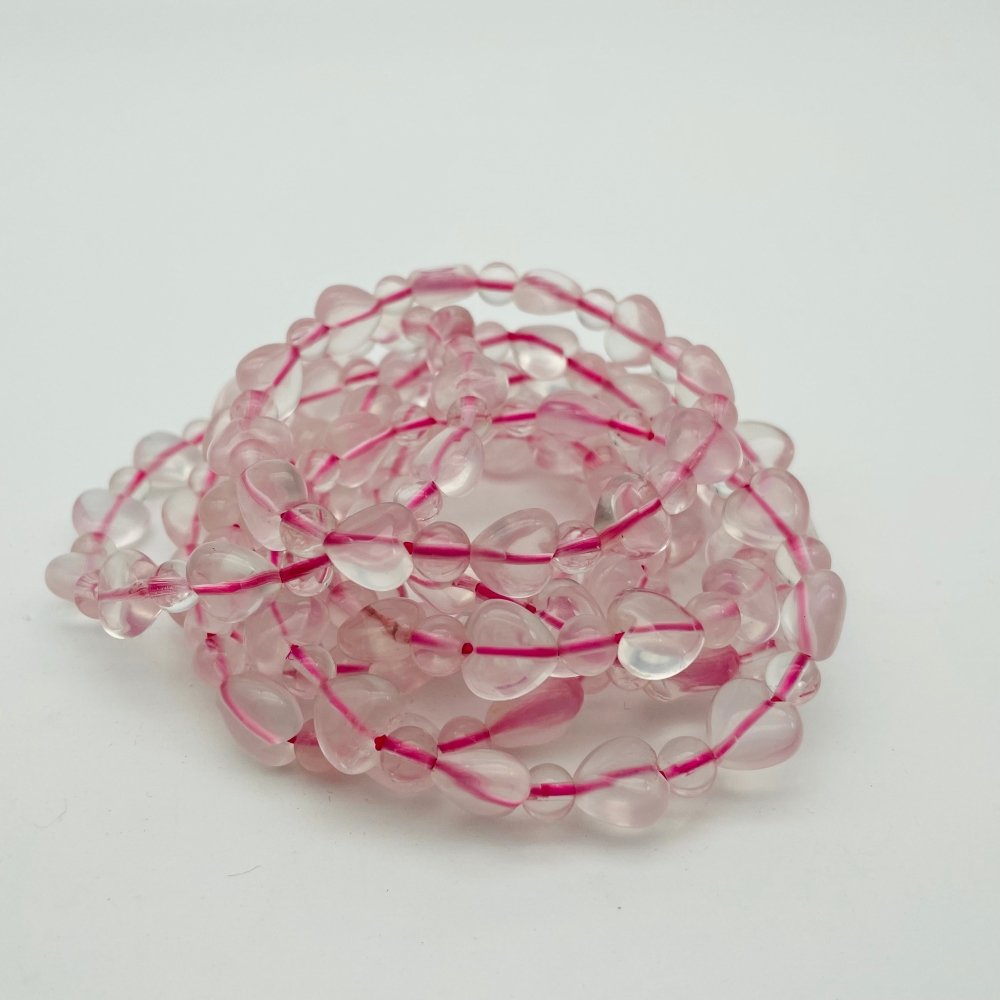 Rose Quartz Heart Bracelet Wholesale -Wholesale Crystals