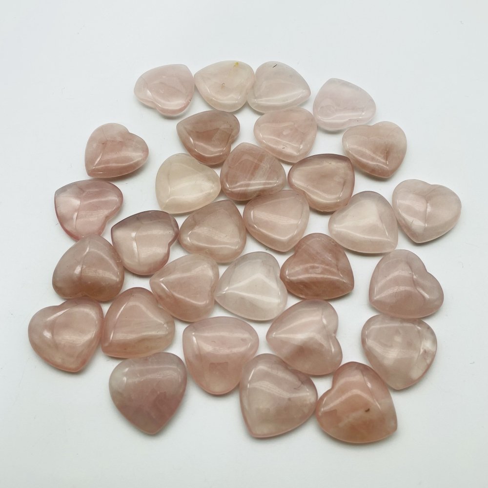 Rose Quartz Heart Wholesale -Wholesale Crystals