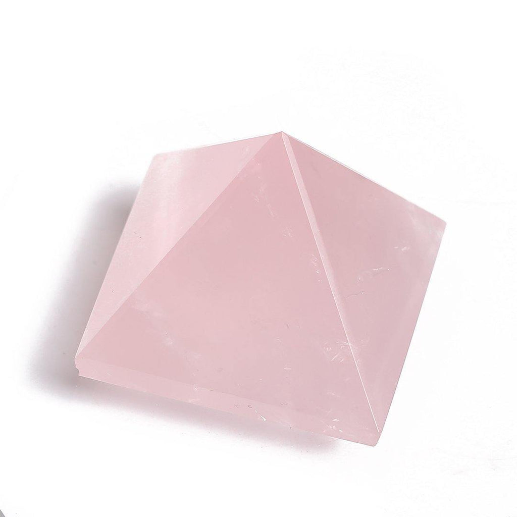 rose quartz pyramid -Wholesale Crystals
