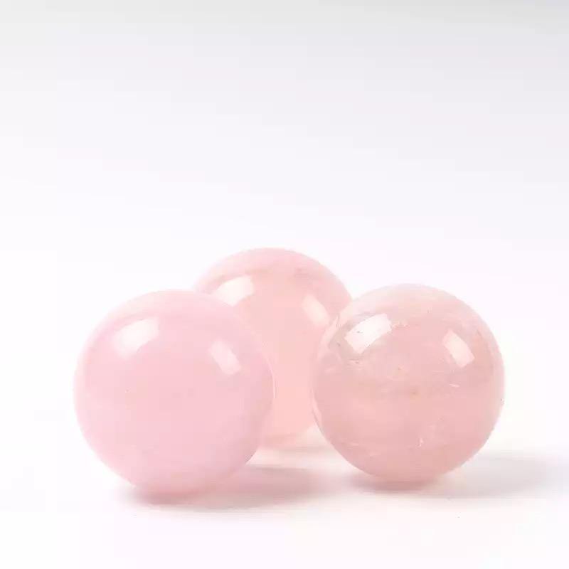 rose quartz sphere -Wholesale Crystals