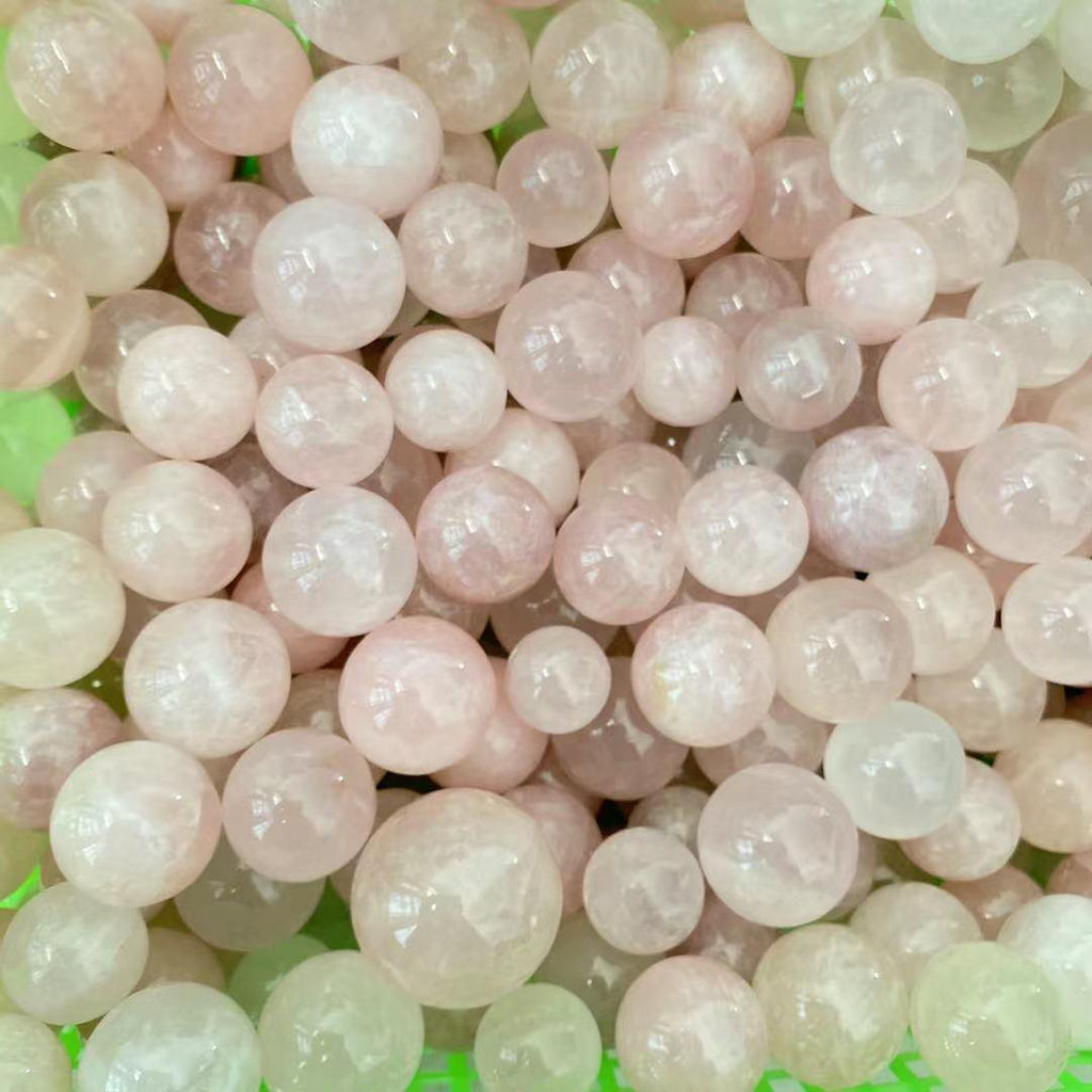 Rose quartz spheres 1kg(2.2lbs) -Wholesale Crystals