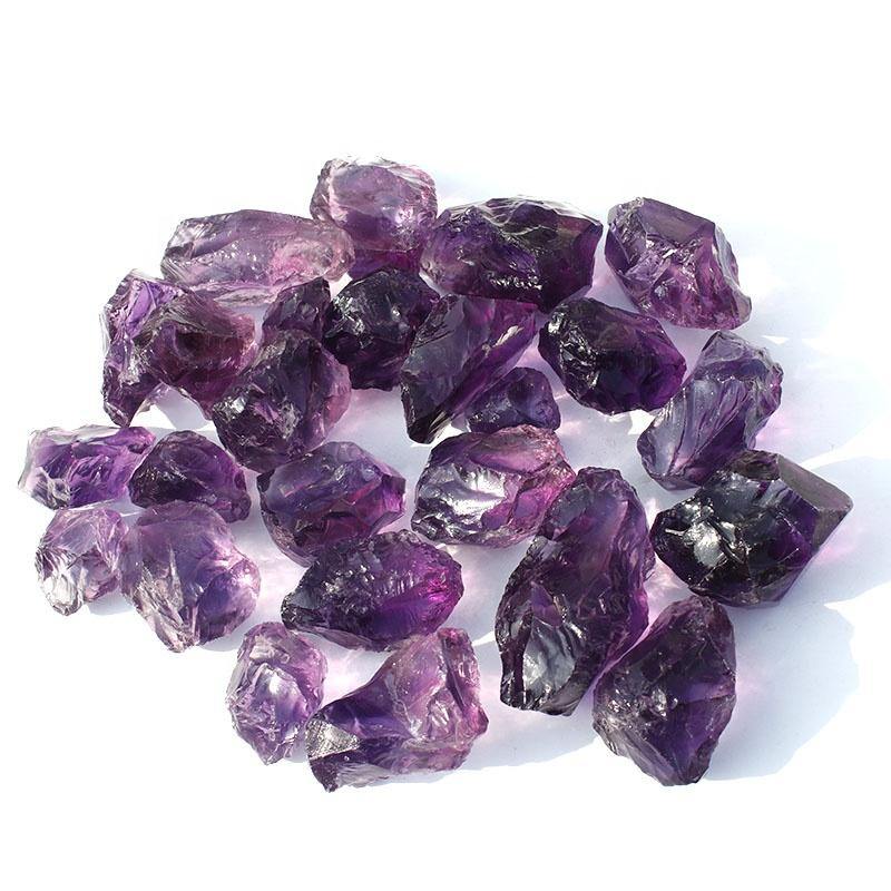 Rough Brazil Amethyst Crystal For Jewelry Making -Wholesale Crystals