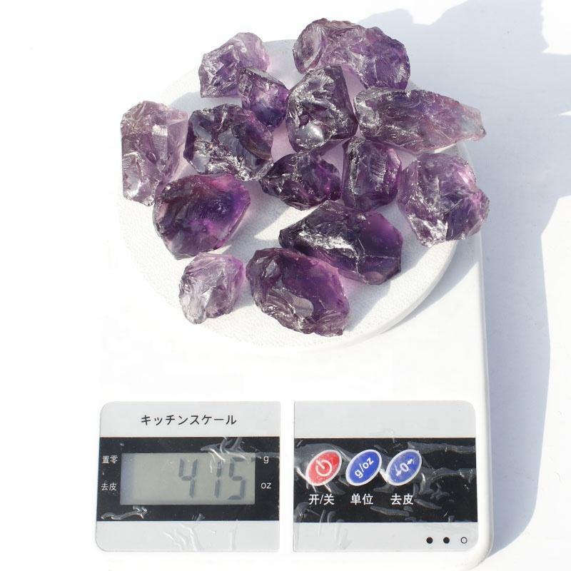 Rough Brazil Amethyst Crystal For Jewelry Making -Wholesale Crystals