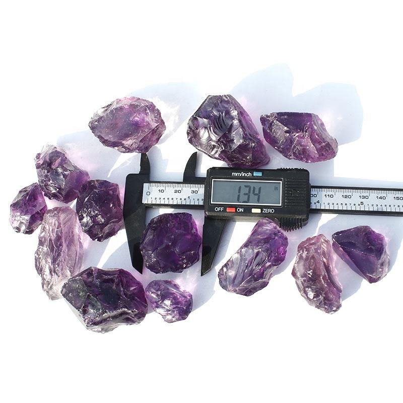 Rough Brazil Amethyst Crystal For Jewelry Making -Wholesale Crystals