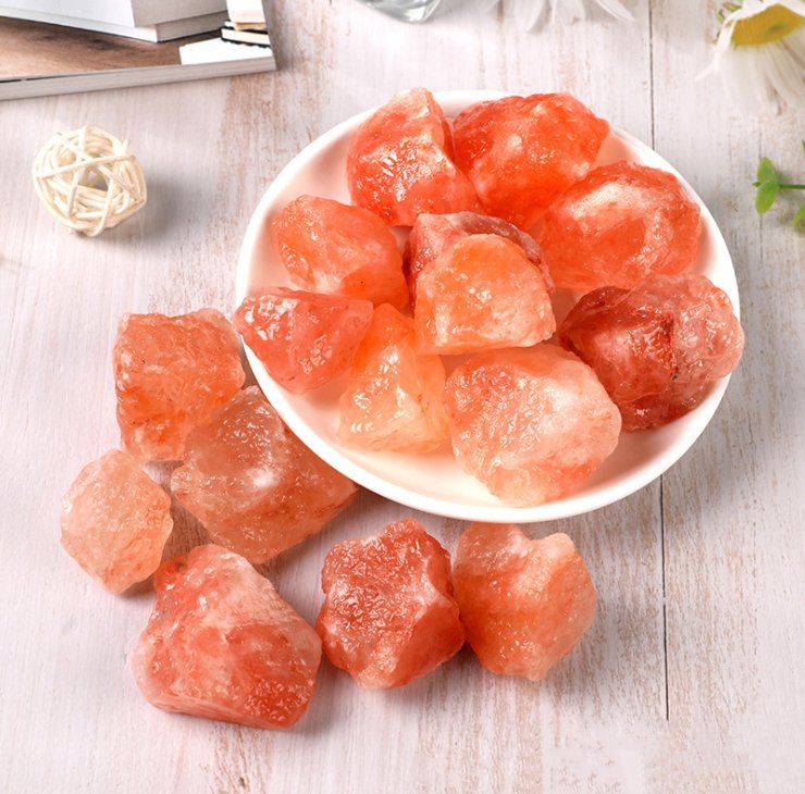 Rough Himalayan quartz orange calcite raw -Wholesale Crystals