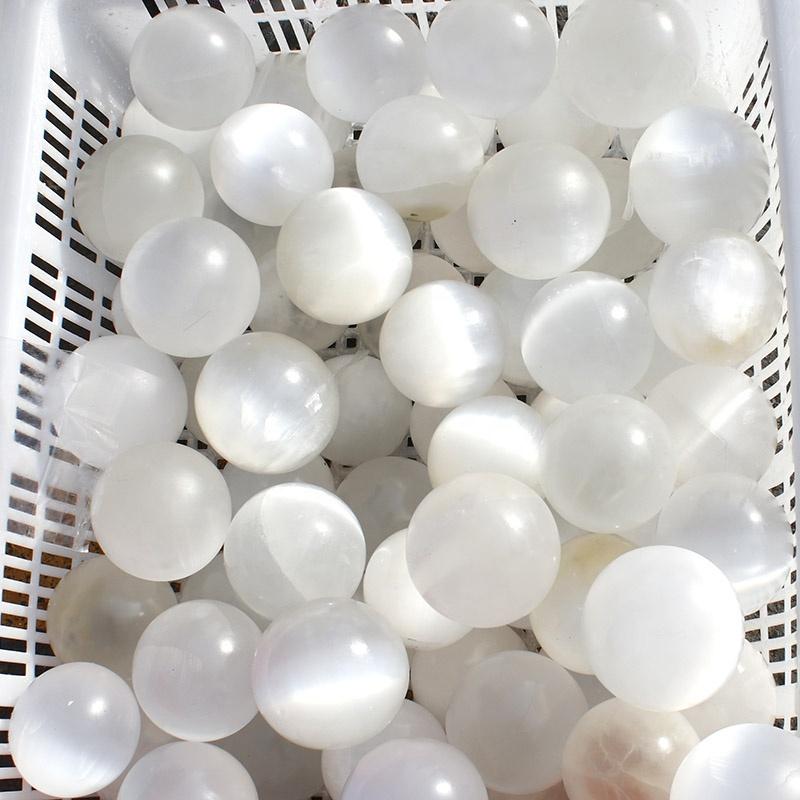 Selenite Ball 2-3in -Wholesale Crystals